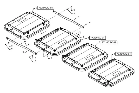 47597580 - пластина